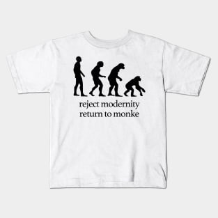Return to monke Kids T-Shirt